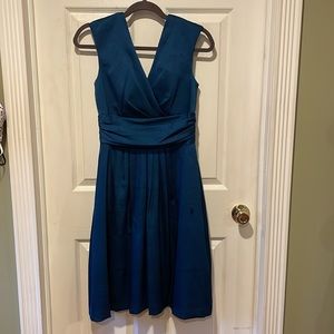 🆕 Lela Rose Blue Cocktail Dress Size 6